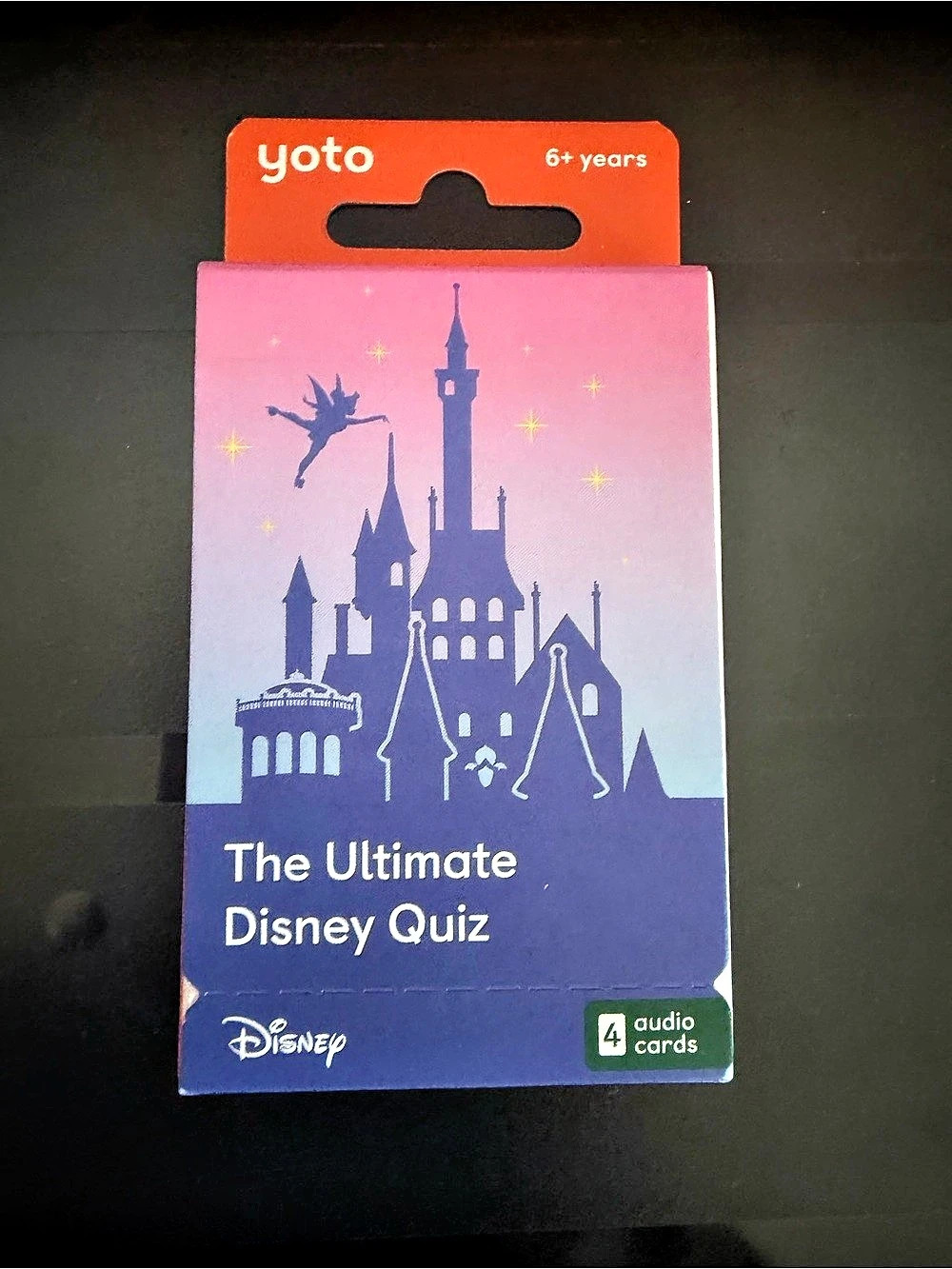 Yoto The Ultimate Disney Quiz Disney Audio Cards NWT Yoto 4 Cards